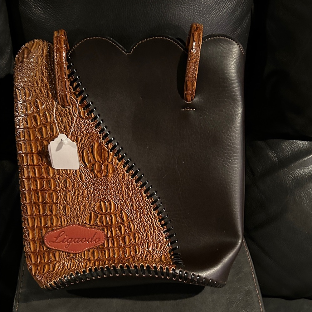 Brown Leather Men's Bag